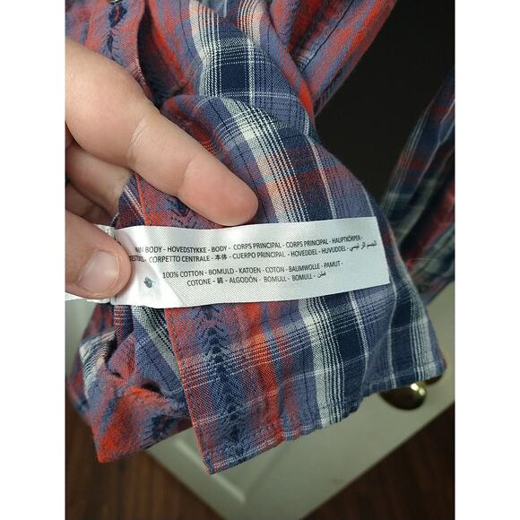 Ariat Real Billie Woman's L Long Sleeve Western Collared Button Shirt - Picture 7 of 9